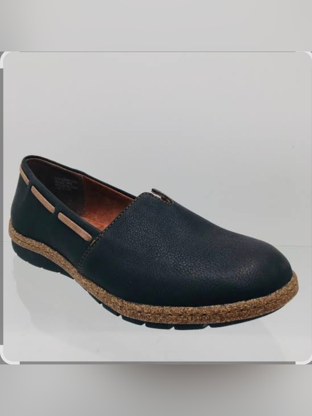 b O c Casual Slip-On Loafer - Black